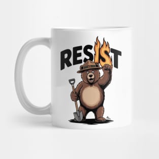 Resist Save Our Parks Support National Park Nature Lover Mug